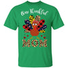 One Thankful Mom Leopard Turkey Thanksgiving Gift T-Shirt & Sweatshirt | Teecentury.com
