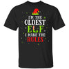 I'm The Oldest Elf Family Matching Funny Christmas Gift T-Shirt & Sweatshirt | Teecentury.com