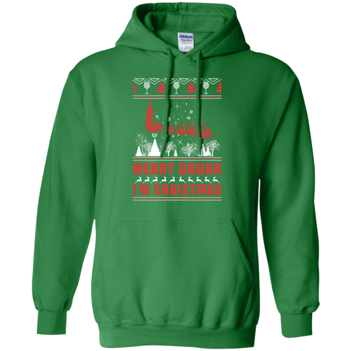 Merry Drunk I'm Christmas T-Shirt & Hoodie | Teecentury.com