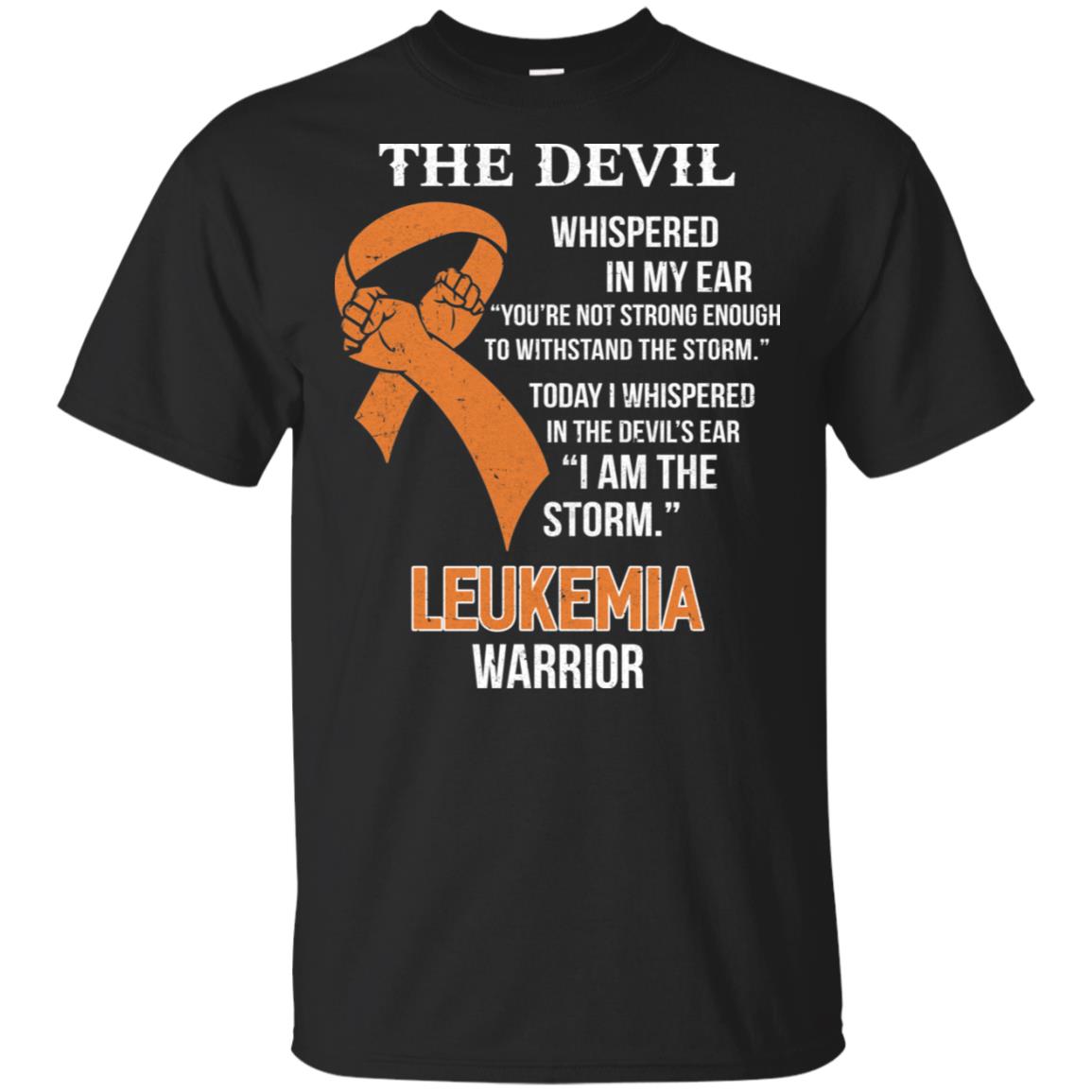 I Am The Storm Support Leukemia Awareness Warrior Gift T-Shirt & Hoodie | Teecentury.com