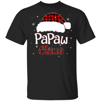Santa PaPaw Claus Red Plaid Family Pajamas Christmas Gift T-Shirt & Sweatshirt | Teecentury.com