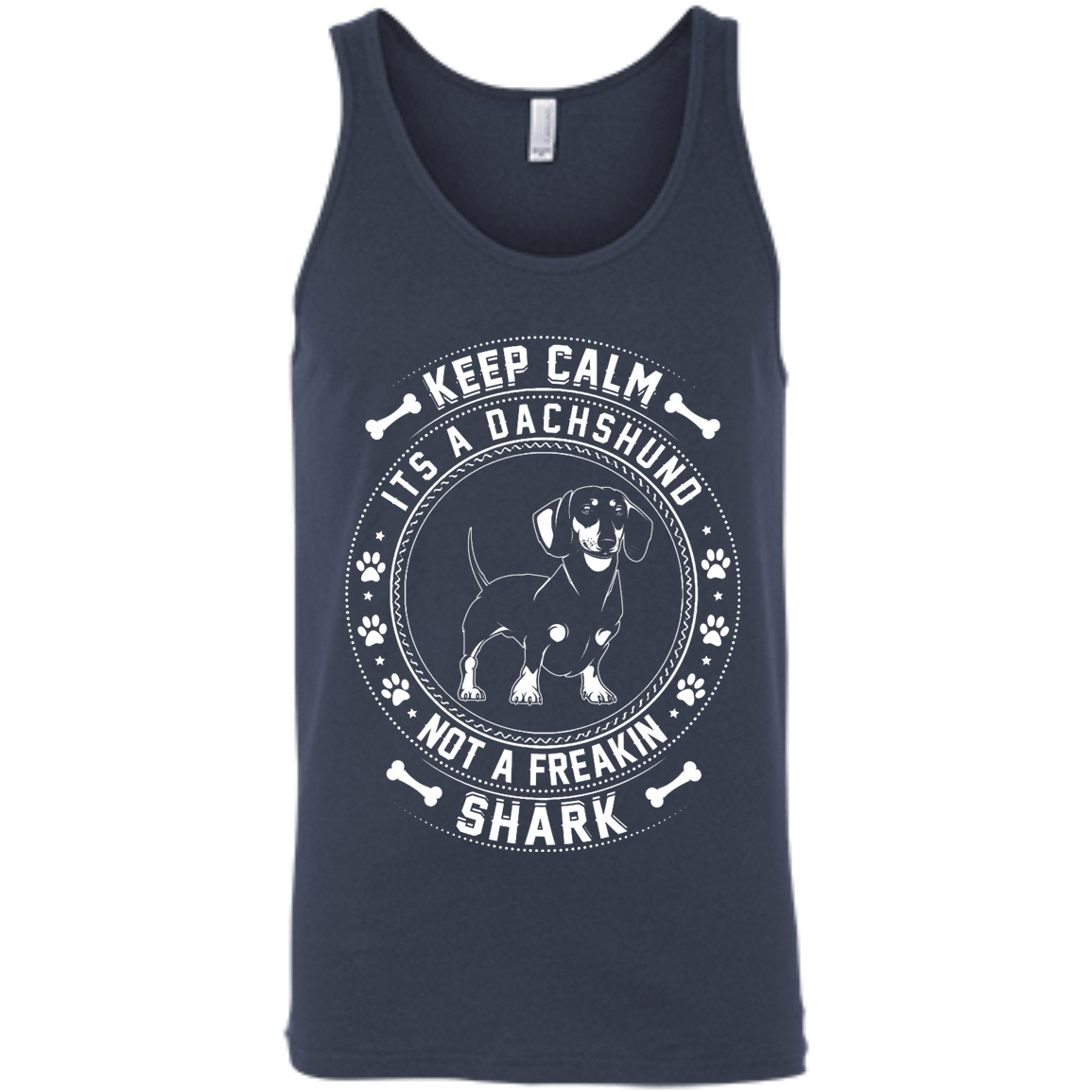 Keep Calm It's A Dachshund Not A Freaking Shark T-Shirt & Hoodie | Teecentury.com