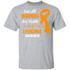 Leukemia Awareness Orange Not All Wounds Are Visible T-Shirt & Hoodie | Teecentury.com