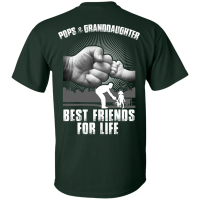 Pops And Granddaughter Best Friends For Life T-Shirt & Hoodie | Teecentury.com