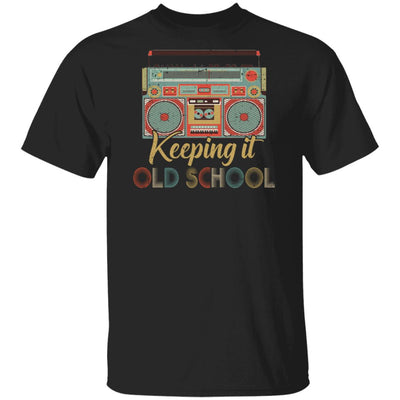 Keeping It Old School Retro Vintage Music 80s 90s T-Shirt & Hoodie | Teecentury.com