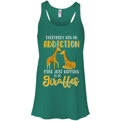 Everybody Has An Addiction Mine Just Happens To Be Giraffes T-Shirt & Tank Top | Teecentury.com