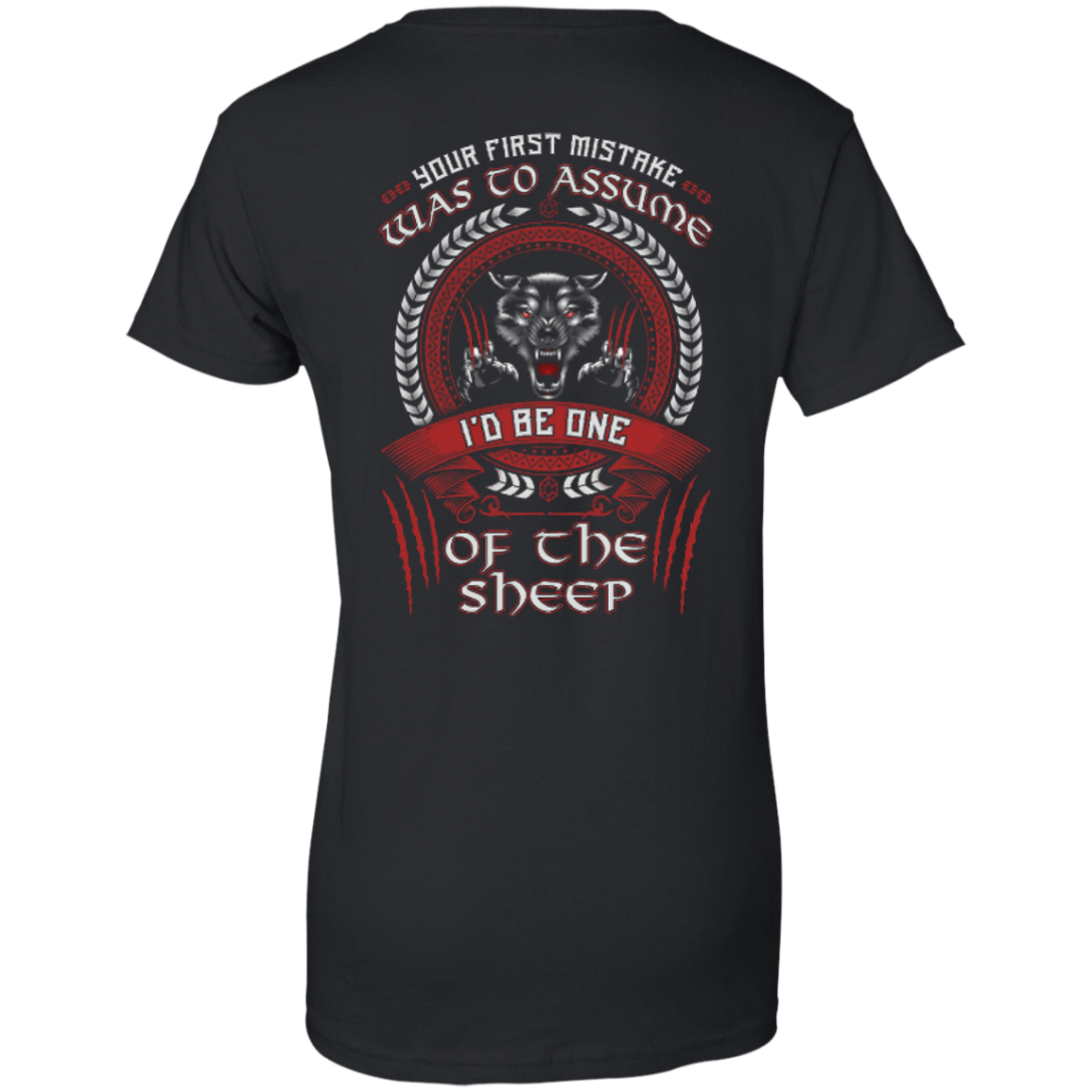 I'd Be One Of The Sheep Wolf Of Odin T-Shirt & Hoodie | Teecentury.com