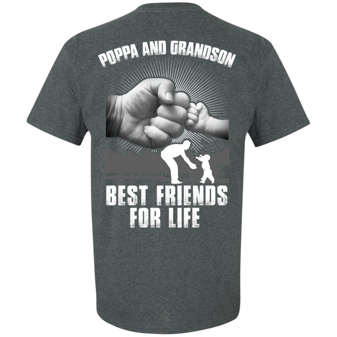 Poppa And Grandson Best Friends For Life T-Shirt & Hoodie | Teecentury.com