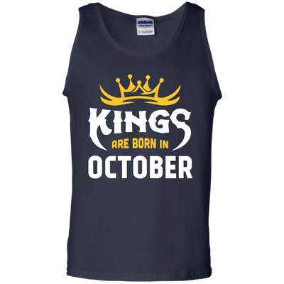Kings Are Born In October T-Shirt & Hoodie | Teecentury.com