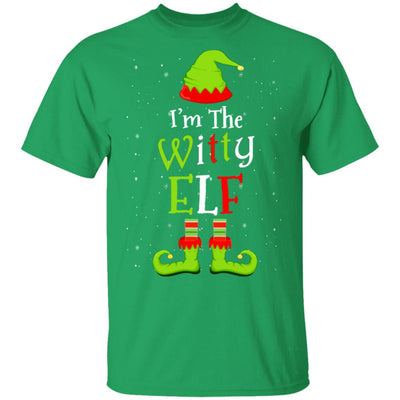 I'm The Witty Elf Family Matching Funny Christmas Group Gift T-Shirt & Sweatshirt | Teecentury.com