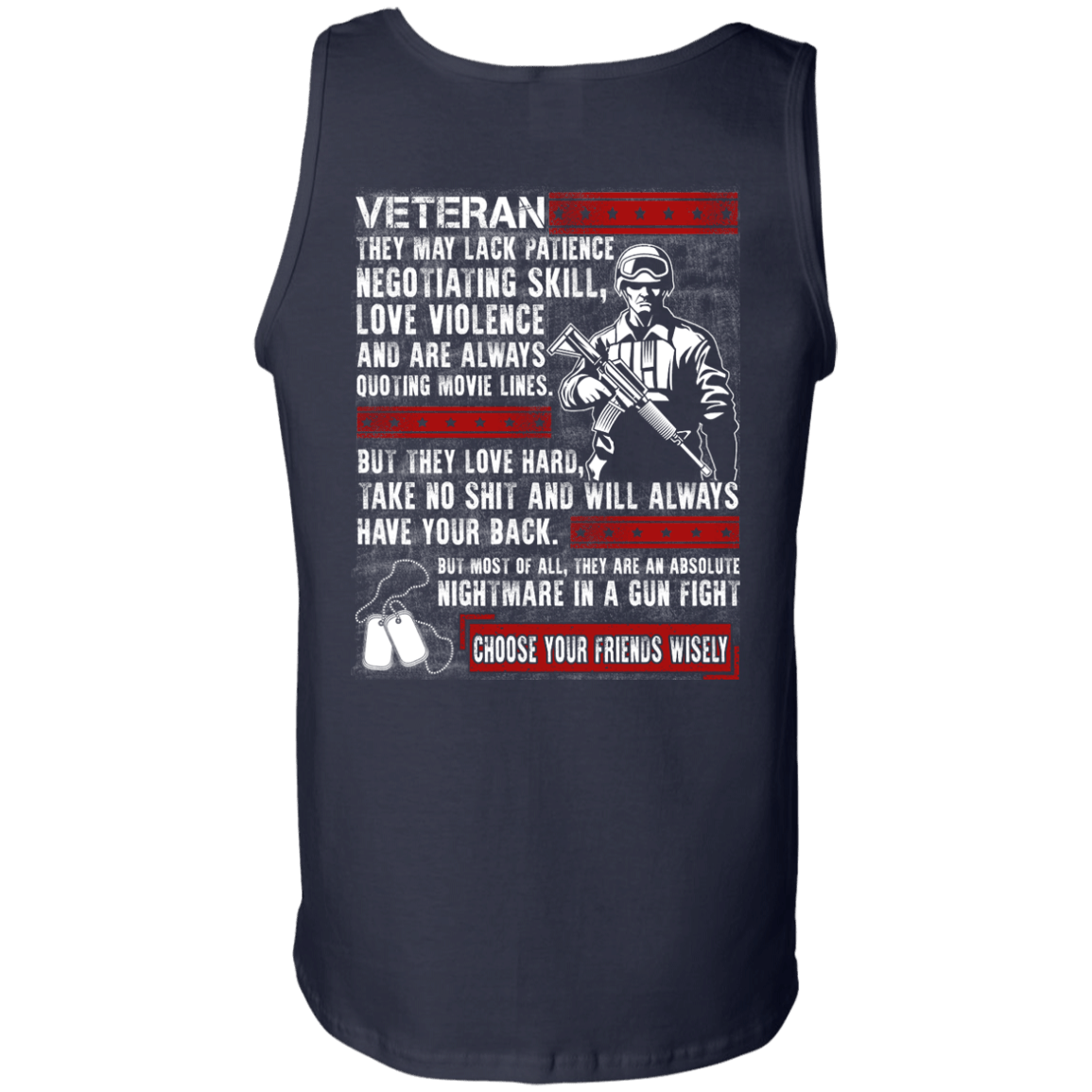 Veteran They May Lack Patience T-Shirt & Hoodie | Teecentury.com