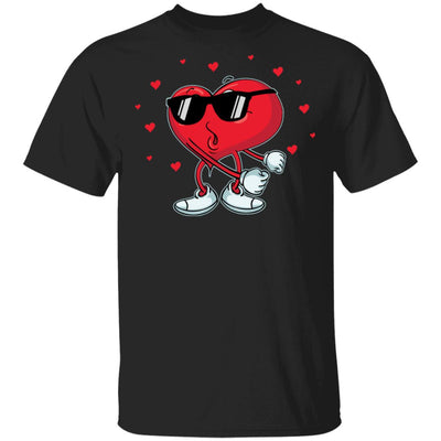 Valentine's Day Heart Doing The Floss Dance T-Shirt & Hoodie | Teecentury.com