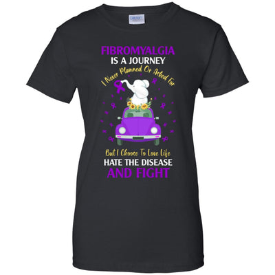 Fibromyalgia Awareness Is A Journey T-Shirt & Hoodie | Teecentury.com