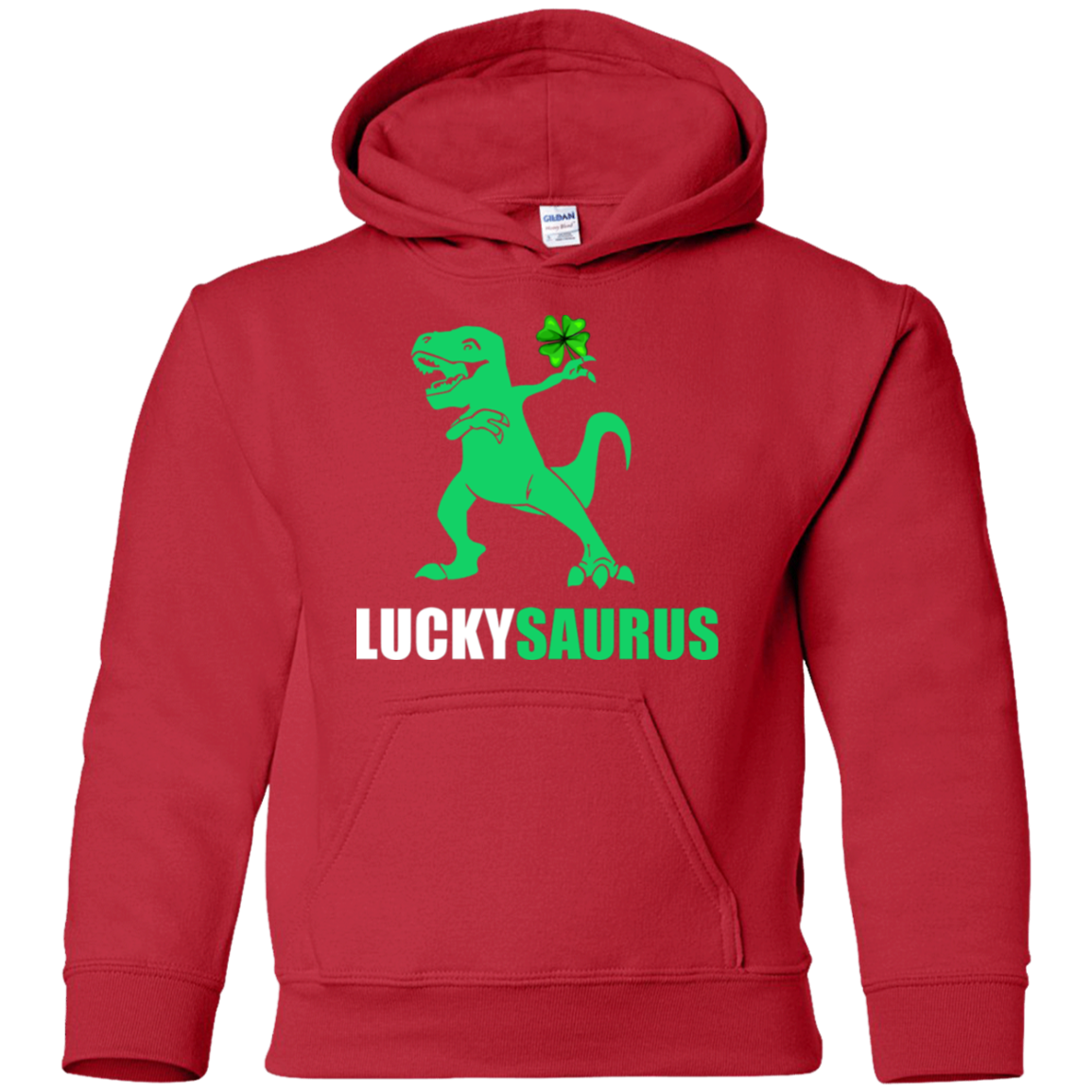 Irish Dinosaur Leprechaun St Patricks Day Luckysaurus Youth Youth Shirt | Teecentury.com