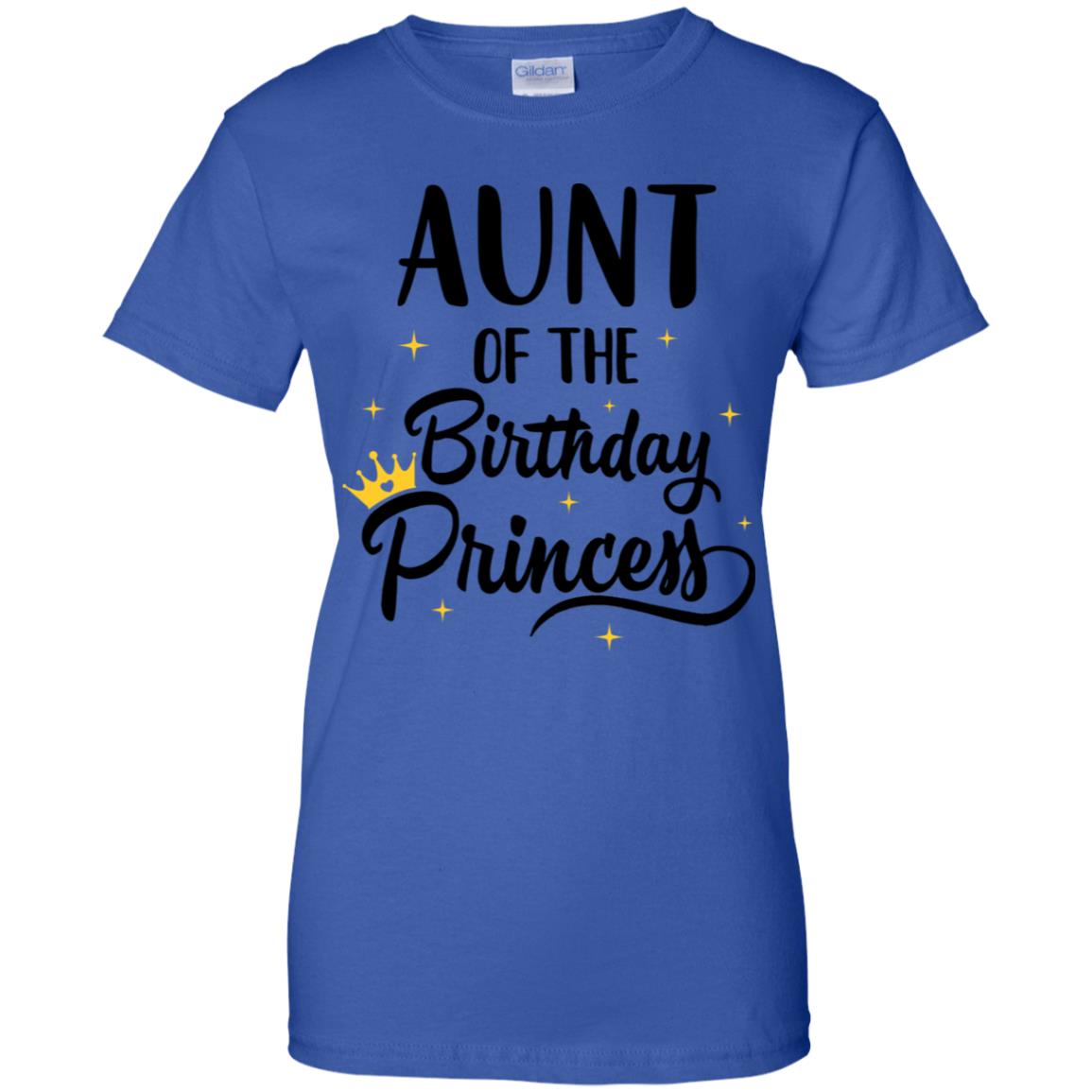 Aunt Of The Birthday Princess Matching Family Party T-Shirt & Hoodie | Teecentury.com
