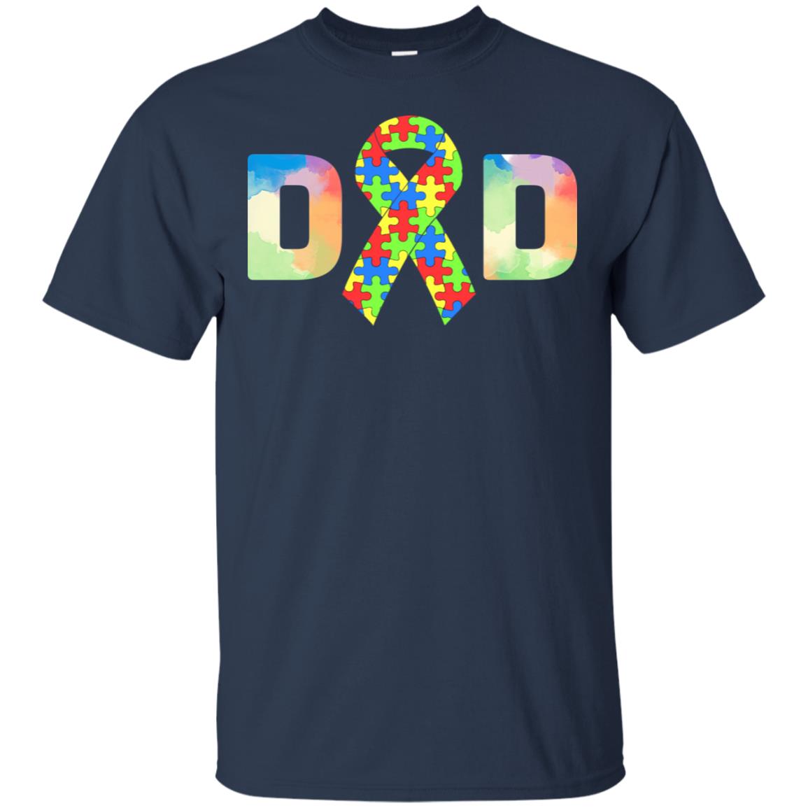 Autism Dad Support Awareness Autistic Parents Gifts T-Shirt & Hoodie | Teecentury.com