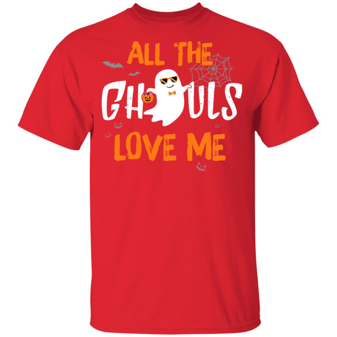 All The Ghouls Love Me Funny Halloween Kids Boy Girl Youth Youth Shirt | Teecentury.com