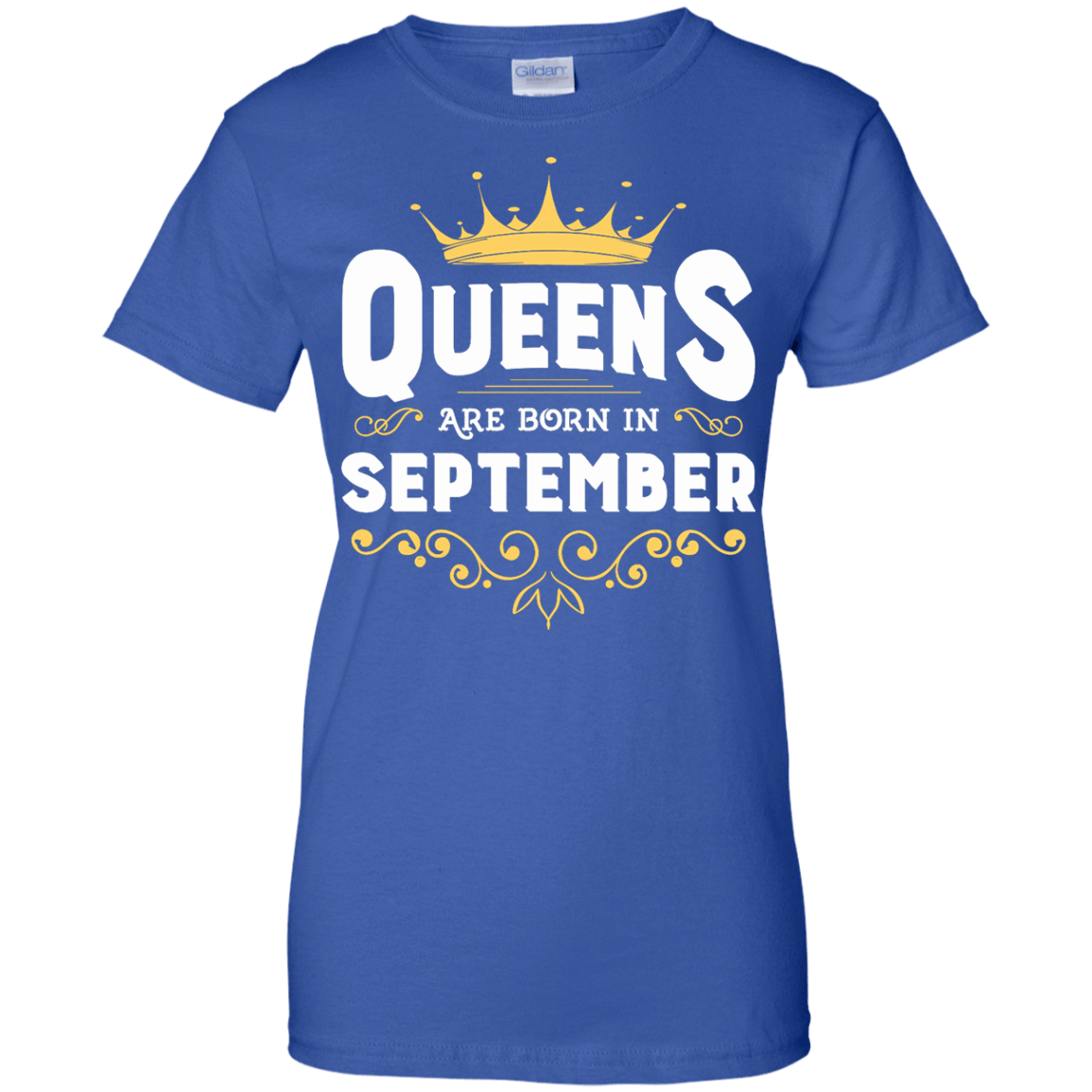 Queens Are Born In September T-Shirt & Hoodie | Teecentury.com