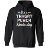 It's A Throat Punch Kinda Day Flower T-Shirt & Tank Top | Teecentury.com