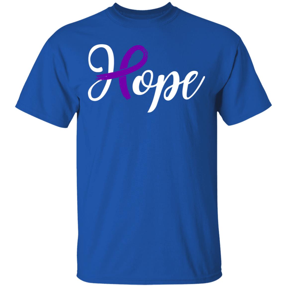 Alzheimer's Lupus Awareness Purple Ribbon Hope T-Shirt & Hoodie | Teecentury.com