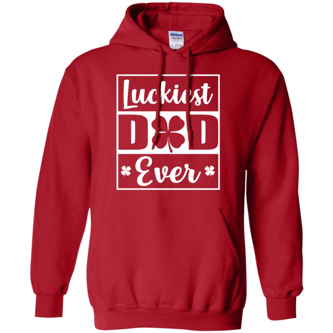 Luckiest Dad Ever St Patricks Day T-Shirt & Hoodie | Teecentury.com
