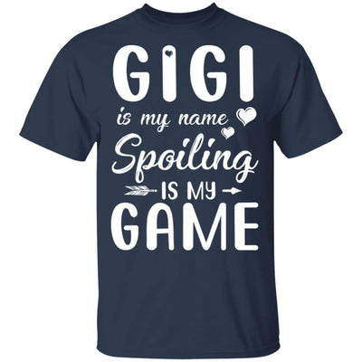 Gigi Is My Name Spoiling Is My Game Funny Mothers Day T-Shirt & Tank Top | Teecentury.com