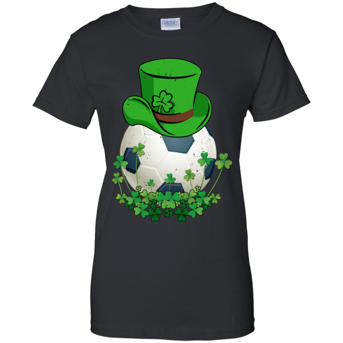 Shamrock Soccer Leprechaun St Patricks Day T-Shirt & Hoodie | Teecentury.com