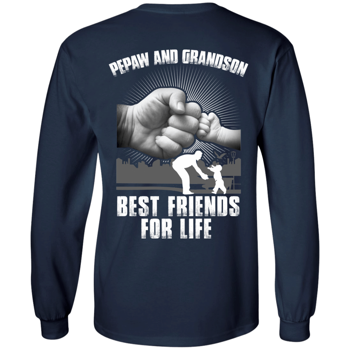 Pepaw And Grandson Best Friends For Life T-Shirt & Hoodie | Teecentury.com