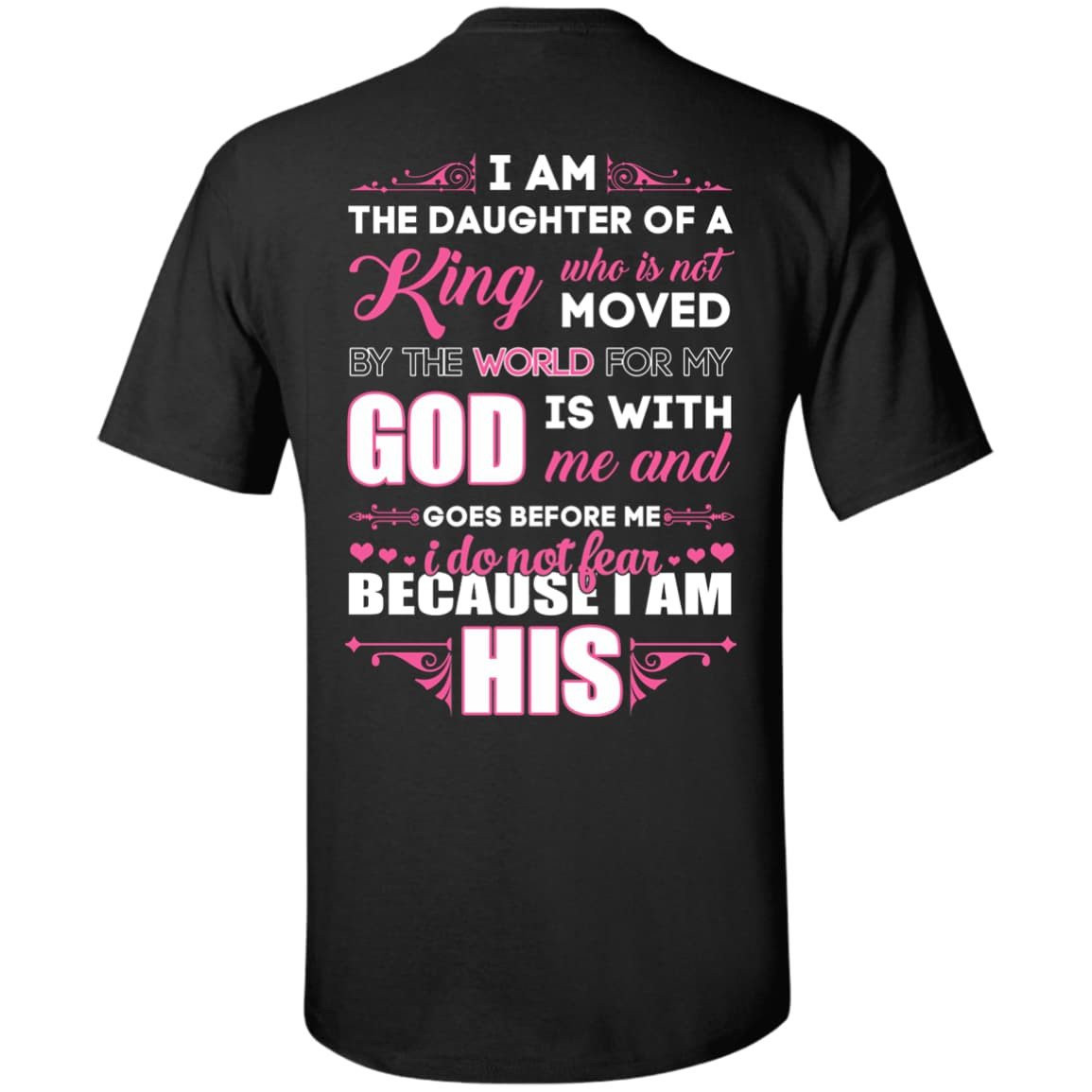 I Am The Daughter Of A King T-Shirt & Hoodie | Teecentury.com