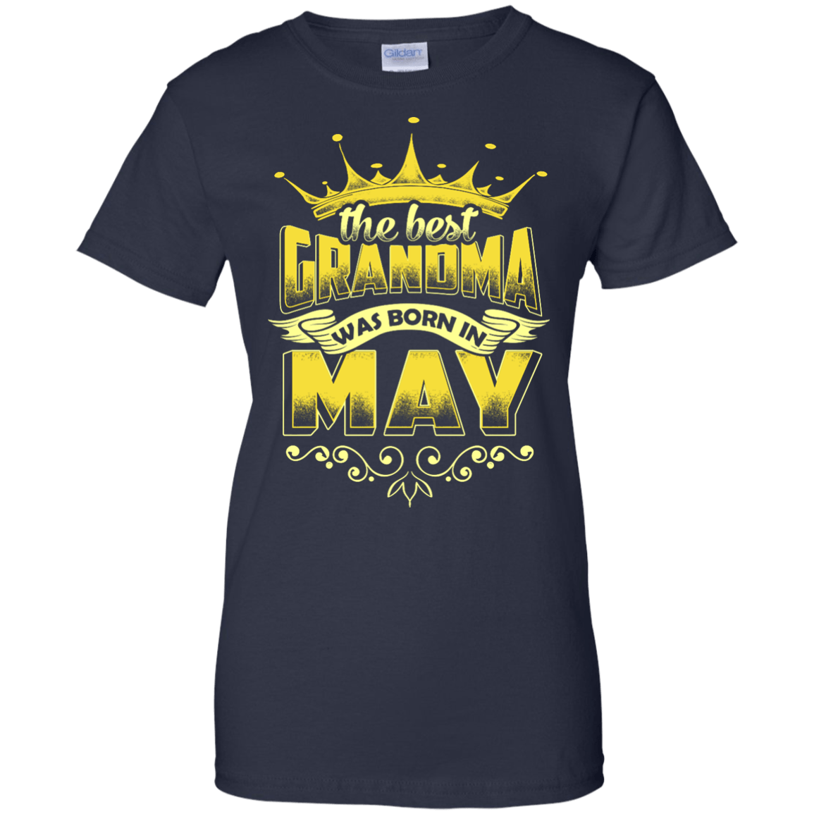 The Best Grandma Was Born In May T-Shirt & Hoodie | Teecentury.com