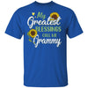 My Greatest Blessings Call Me Grammy Sunflower Gifts T-Shirt & Hoodie | Teecentury.com
