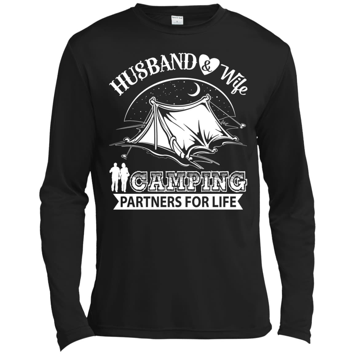 Husband And Wife Camping Partners For Life T-Shirt & Hoodie | Teecentury.com