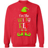 I'm The Witty Elf Family Matching Funny Christmas Group Gift T-Shirt & Sweatshirt | Teecentury.com