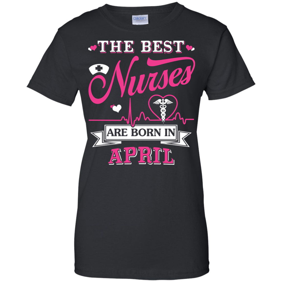 The Best Nurses Are Born In April T-Shirt & Hoodie | Teecentury.com