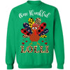 One Thankful Lolli Leopard Turkey Thanksgiving Gift T-Shirt & Sweatshirt | Teecentury.com