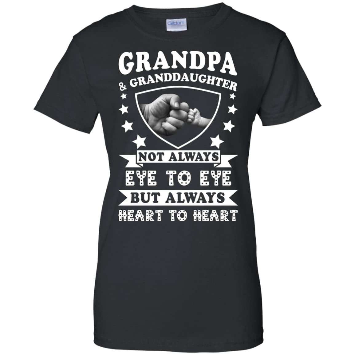 Grandpa And Granddaughter Not Always Eye To Eye T-Shirt & Hoodie | Teecentury.com