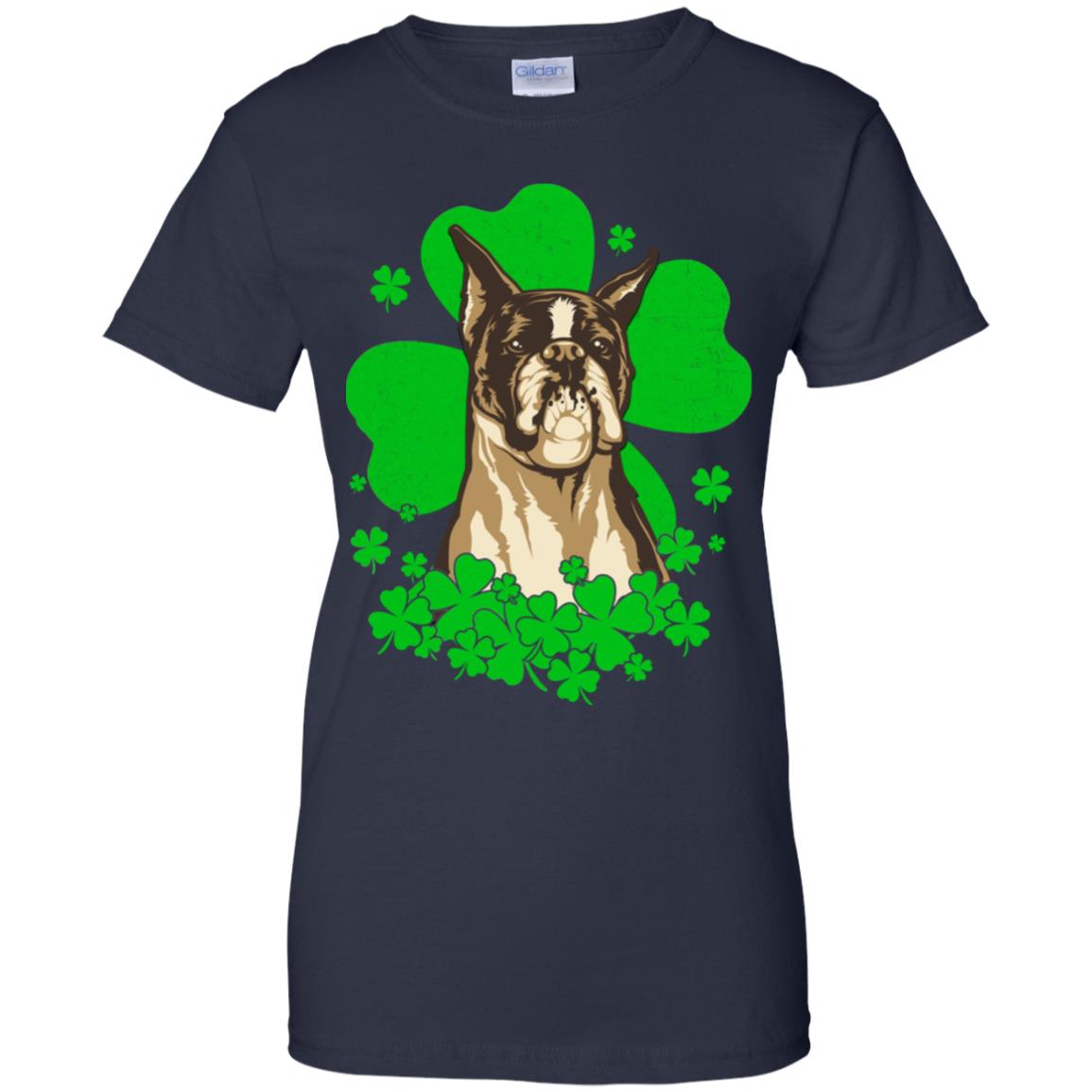 Boxer St. Patrick's Day Clovers T-Shirt & Hoodie | Teecentury.com
