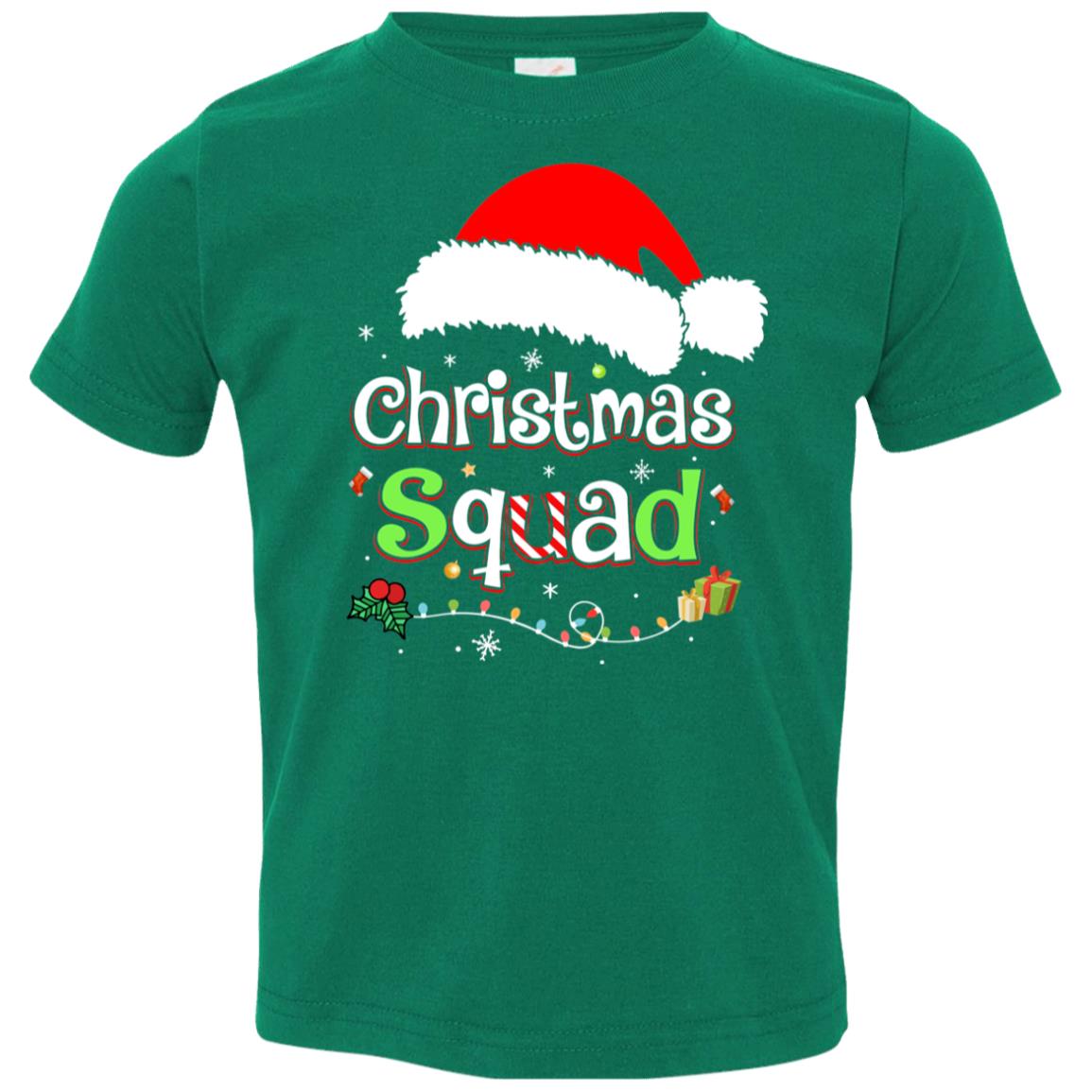 Santa Family Matching Pajamas Christmas Squad Youth Youth Shirt | Teecentury.com
