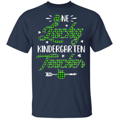 One Lucky Kindergarten Teacher St Patricks Day Irish Gift T-Shirt & Hoodie | Teecentury.com