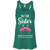 If I Lost Or Drunk Please Return To Sister Flamingo T-Shirt & Tank Top | Teecentury.com