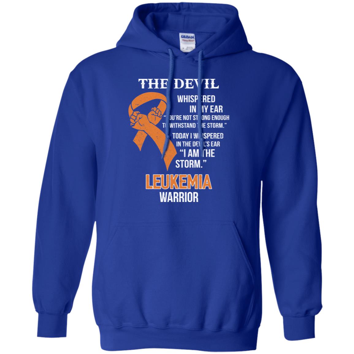 I Am The Storm Support Leukemia Awareness Warrior Gift T-Shirt & Hoodie | Teecentury.com