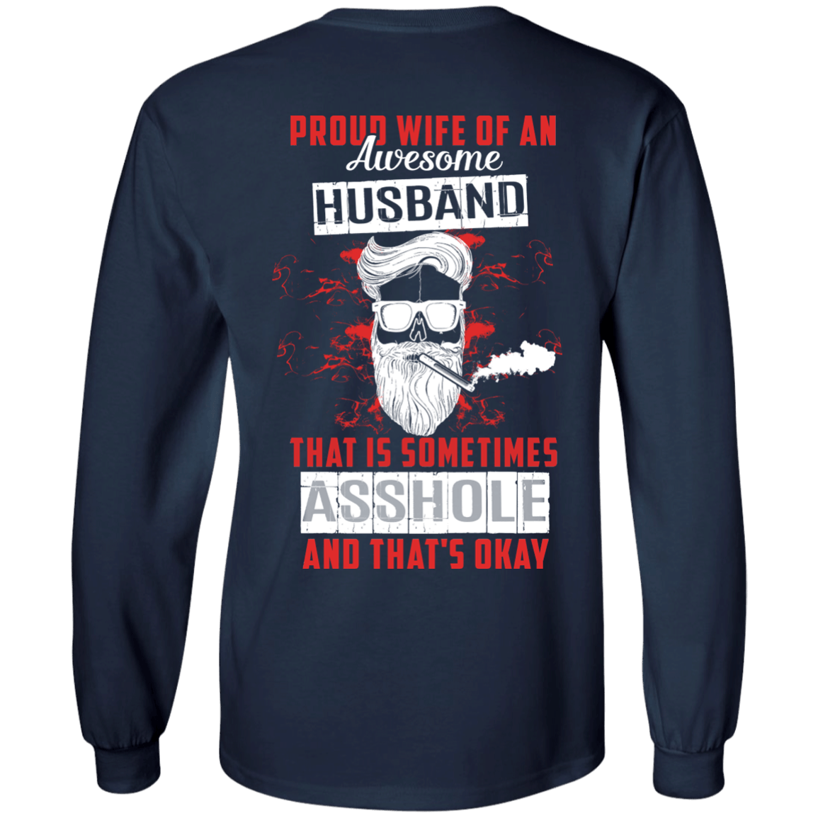 Proud Wife Of An Awesome Husband T-Shirt & Hoodie | Teecentury.com