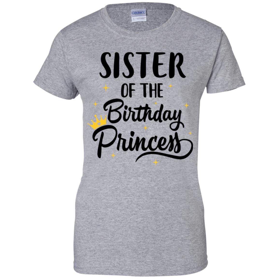 Sister Of The Birthday Princess Matching Family Party T-Shirt & Hoodie | Teecentury.com