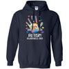 Support Autism Awareness For My Granddaughter Puzzle Gift T-Shirt & Hoodie | Teecentury.com