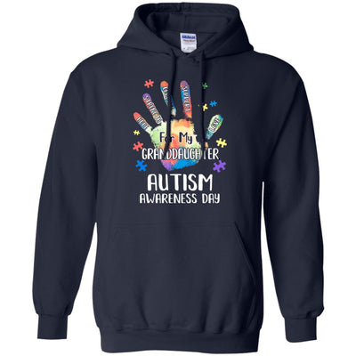Support Autism Awareness For My Granddaughter Puzzle Gift T-Shirt & Hoodie | Teecentury.com