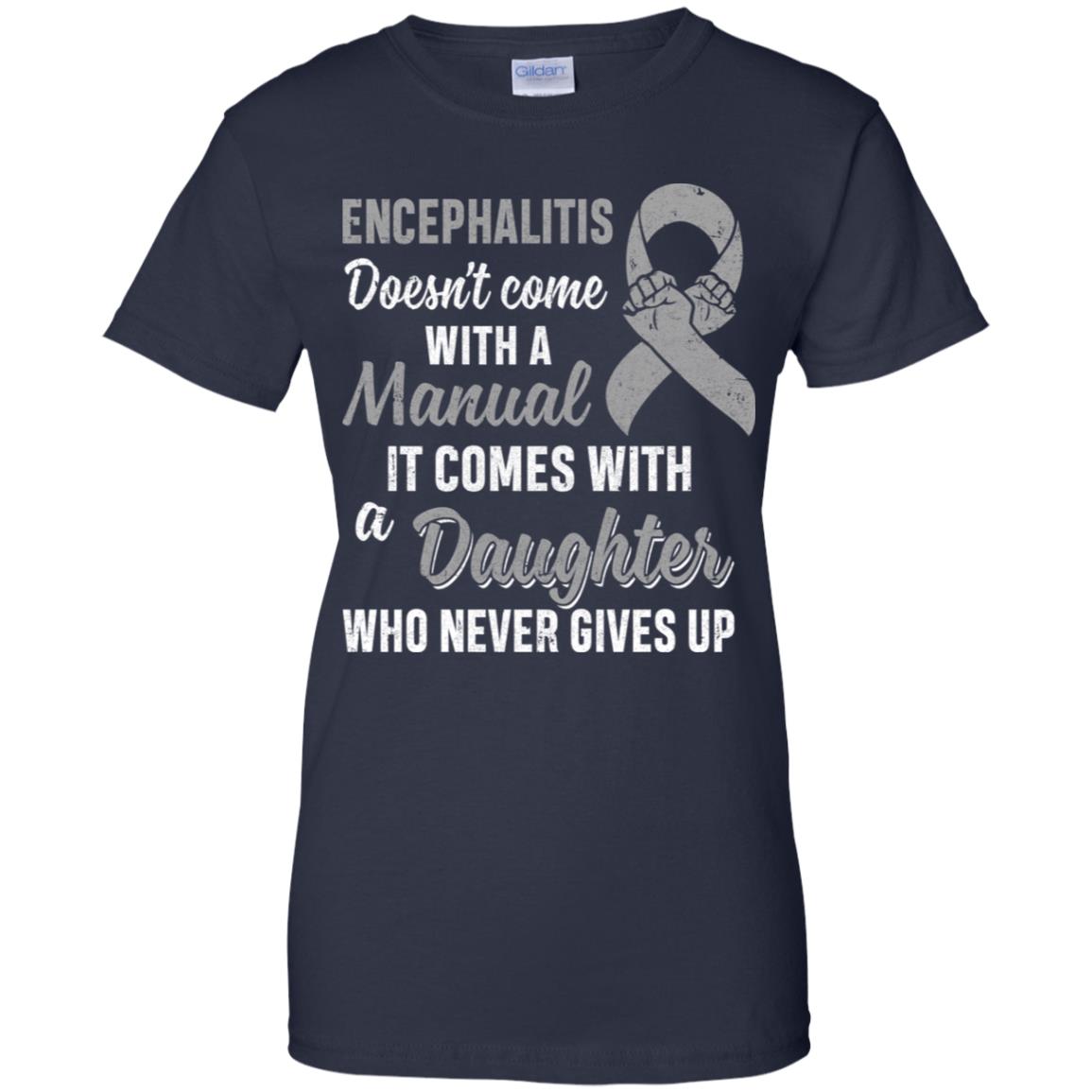 Encephalitis Awareness Daughter Warrior Gifts T-Shirt & Hoodie | Teecentury.com