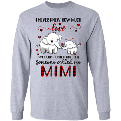 Someone Called Me Mimi Elephant Red Plaid Mother's Day T-Shirt & Hoodie | Teecentury.com