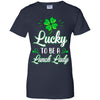 Lucky To Be A Lunch Lady St Patricks Day School Teacher T-Shirt & Hoodie | Teecentury.com