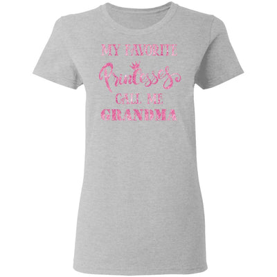 My Favorite Princesses Call Me Grandma T-Shirt & Hoodie | Teecentury.com