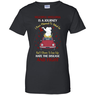 Multiple Myeloma Awareness Is A Journey T-Shirt & Hoodie | Teecentury.com